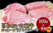 おおいた和牛シャトーブリアンステーキ約100g×4枚 牛肉 和牛 豊後牛 赤身肉 焼き肉 焼肉 ステーキ肉 大分県産 九州産 津久見市 熨斗対応