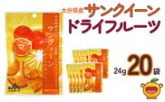 サンクイーンドライフルーツ 24g×20袋 熨斗対応 ドライフルーツ 柑橘系 オレンジ ミカン ドライオレンジ みかん 大分県産 九州産 津久見市 熨斗対応