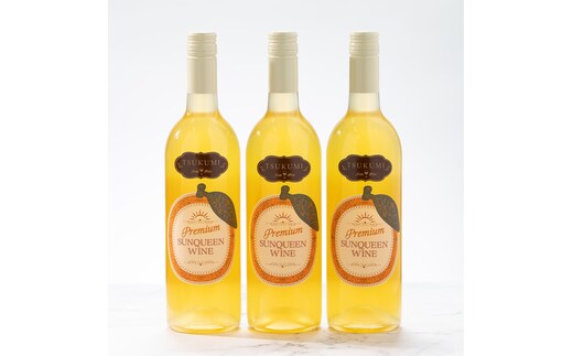 【数量限定】つくみ Premium SUNQUEEN WINE 3本 | ワイン サンクイーン 九州 大分県 津久見市