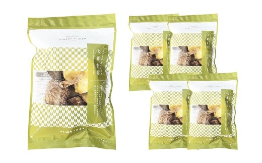 FOK20 大分県産原木栽培乾しいたけ 大葉香信 約400g(約80g×5袋)