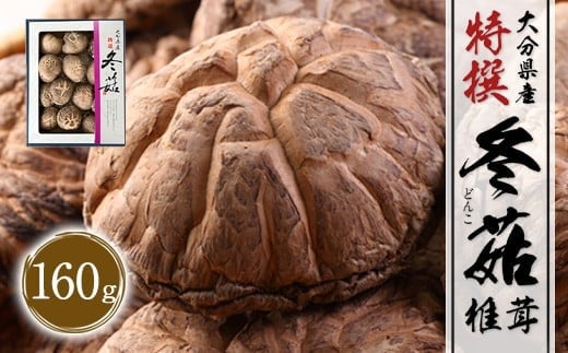 大分県産 特選どんこ 160g (乾しいたけ) FT15