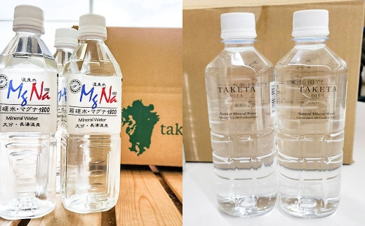 【6ヶ月定期便】 竹田の水セット 「マグナ1800」 500ml×10本 ・ 「竹田湧水」 500ml×10本 (計20本×6回) 合計120本