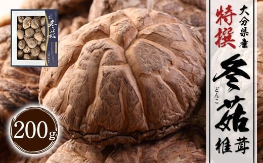 大分県産 特選どんこ 200g (乾しいたけ)FT20