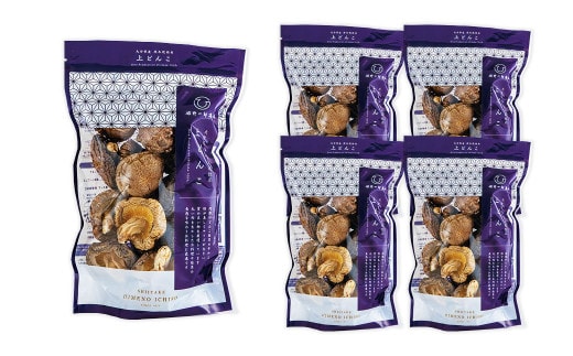 大分県産 原木栽培 乾しいたけ 上どんこ 約400g (約80g ×5袋) FJD25