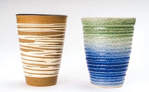 D-24 木下窯マグカップ（2個）