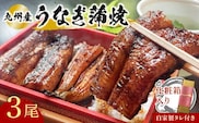 【スピード発送】 うなぎ 蒲焼 3本 タレ 付 志おや 九州産 鰻 ウナギ かば焼き 蒲焼き うなぎのかば焼き うなぎ 専門店 [H-02]