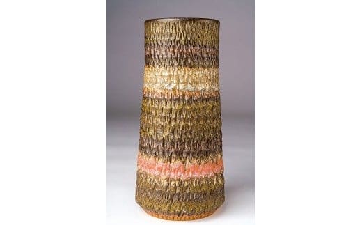 H1-06 木下窯 筒花器