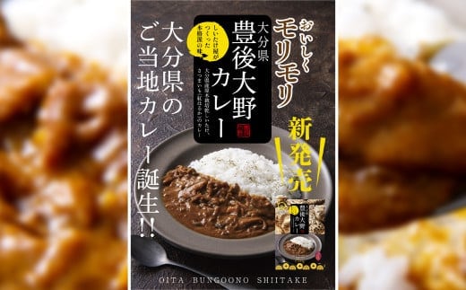 015-829x1 おいしくモリモリ 豊後大野 カレー 180g×5袋 レトルト 加工品 椎茸 さつまいも