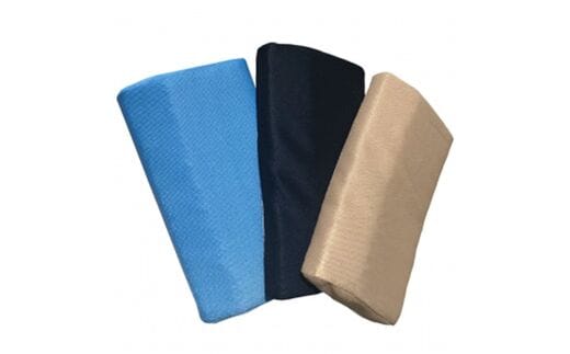 クロッツ エア ハイブリッドピロー (底面滑り止め) / 厚み：8cm / ライトブルー_2005R-1