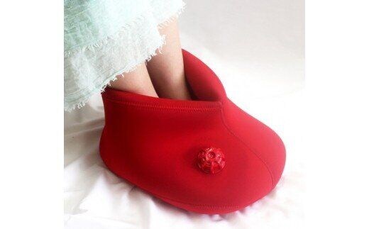 20-14クロッツやわらか湯たんぽ /足湯気分の両足タイプ_2014Z