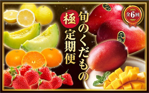 《2026年発送先行予約》【数量・期間限定】旬のくだもの【極】定期便【全6回】_M153-T041
