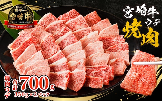 宮崎牛赤身（ウデ）焼肉_M332-002
