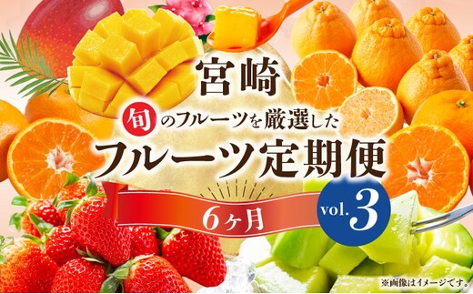 【数量・期間限定】旬のフルーツ6ヶ月定期便vol.3_M348-T005