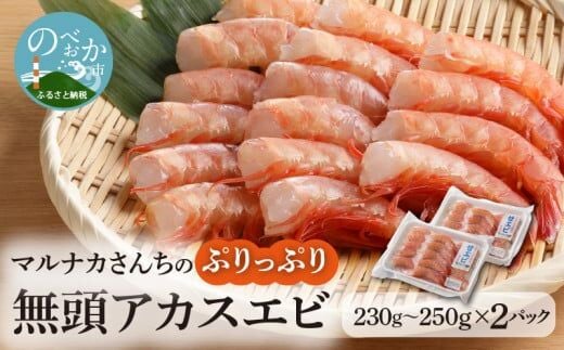 マルナカさんちのぷりっぷり無頭アカスエビ N065-YZA0208