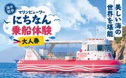 マリンビューワーにちなん 乗船券 (大人券) チケット 海中散歩 海中ツアー 半潜水式観光船 乗船体験 自然体験 家族旅行 絶景クルージング デイクルーズ 非日常 満喫 感動 インスタ映え 思い出 レジャー 天然水族館 人気 おすすめ 日南市 送料無料_A101-25