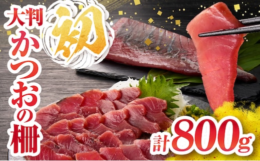 ＼近海かつお一本釣り漁獲量日本一!!／ 大判 かつお 柵 計800g 食品 国産 真空パック おすすめ 鰹 カツオ 刺身 刺し身 サク おかず おつまみ ギフト 魚介類 新鮮 海産物 水産 海の幸 数量限定 人気 プレゼント 贈り物 贈答 お取り寄せ 宮崎県 日南市 送料無料_BB149-24
