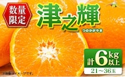 先行予約 津之輝 つのかがやき 6kg以上 (2kg×3箱) 希少 期間限定 数量限定 フルーツ 果物 くだもの 柑橘 みかん 令和8年発送 国産 食品 おすすめ デザート おやつ みかんジュース フルーツサンド ギフト 贈り物 贈答 おすそ分け 宮崎県 日南市 送料無料_D90-24