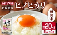 無洗米 令和7年産 ヒノヒカリ 計20kg 期間限定 宮崎県産 お米 ご飯 ライス 国産 人気 おすすめ 食品 精米 白米 ひのひかり おにぎり お弁当 炊き込みご飯 雑炊 小分け 時短 BBQ キャンプ ギフト 贈り物 産地直送 宮崎県 日南市 送料無料_I33-25