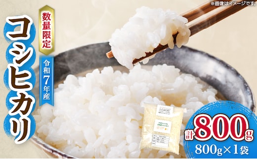 令和7年産 コシヒカリ 計800g お米 ご飯 ライス 国産 数量限定 人気 食品 精米 白米 こしひかり 有洗米 おにぎり お弁当 炊き込みご飯 雑炊 ギフト プレゼント 贈り物 お取り寄せ 産地直送 宮崎県 日南市 送料無料_ZVV2-25