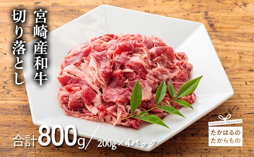 宮崎県産和牛切落とし(800g) TF0277-P00020