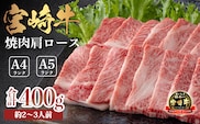 宮崎牛焼肉（肩ロース）約400g TF0572-P00012