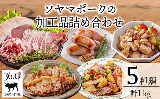 ソヤマポークの加工品詰め合わせTF862-P00078