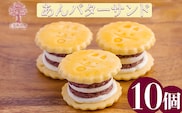 あんバターサンド 10個入り TF0637-P00010