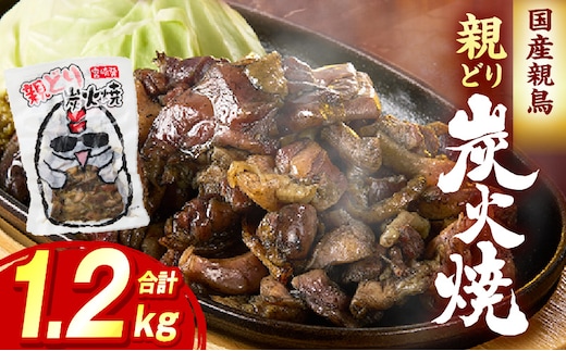 親どり炭火焼 1.2kg（120g×10パック）