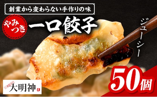 一口餃子 50 個入りタレ１個