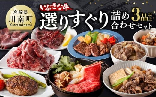 いぶさな牛 選りすぐり 詰め合わせセット 【 肉 牛肉 精肉 いぶさな牛 国産 九州産 宮崎県産 】［F0501］