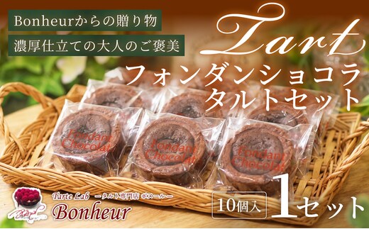 フォンダンショコラタルトセット（10個入り） K351-006