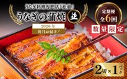 【全6回定期便】うなぎ料理専門店「松重（まつじゅう）」並/うなぎ蒲焼2切（1尾）×1パック　K019-T01_b