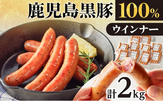 鹿児島黒豚ウインナー10P K161-016