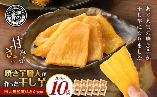 焼き芋職人が作った干し芋 160g×10袋 K181-018_05