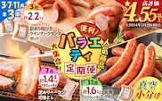 【全3回】バラエティ定期便（3・7・11月お届け）　K161-T05