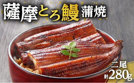 薩摩とろ鰻蒲焼二尾 K190-001