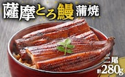 薩摩とろ鰻蒲焼二尾　K190-001