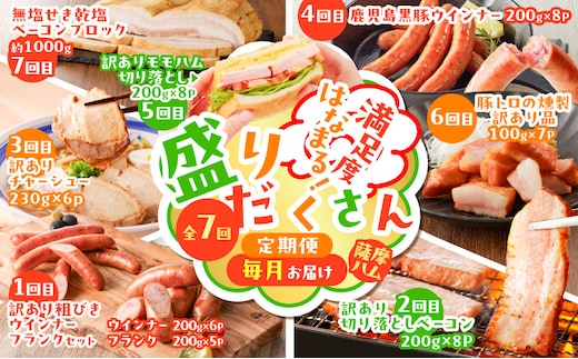 【全7回】盛りだくさん定期便（毎月お届け） K161-T07m