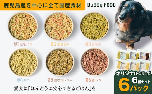 Buddy FOOD オリジナルシリーズ6種セット K390-001_19