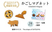 かごしマグネット 3個セット（丸十、桜島、黒豚）　K391-003_02