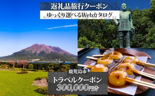 鹿児島市 後から選べる旅行Webカタログで使える！旅行クーポン（300,000円分） 旅行券 宿泊券 K350-001_30