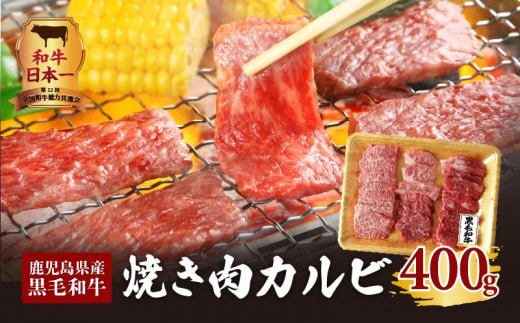 鹿児島県産黒毛和牛焼き肉カルビ K098-001