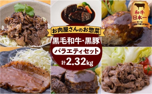【岩元精肉店】鹿児島県産黒毛和牛・かごしま黒豚バラエティセット K045-008