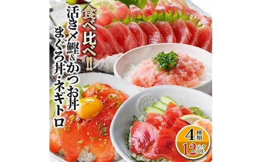 枕崎ぶえん鰹800g & 漬け丼3種9袋(かつお・まぐろ・ネギトロ) A6-140 【1166317】_ 鰹 かつお まぐろ 鮪 ネギトロ 鹿児島県 枕崎 漬け丼 ぶえん鰹 人気 おすすめ 送料無料 贈答 ギフト