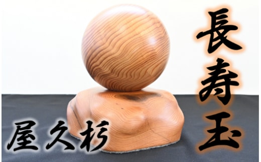 ドラマ「イチケイのカラス」の美術で使用された【屋久杉で創った】幸せを呼ぶ長寿玉(高橋工芸/077-1221)