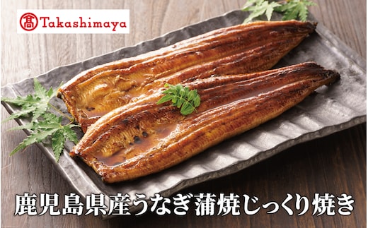 ＜高島屋選定品＞鹿児島県産うなぎ蒲焼じっくり焼き(190g×2尾) (TK020-1929)