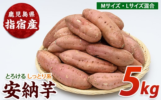 【2026年11月上旬以降～順次発送】らくと農園の安納いも約5kg(らくと農園/IB084-005)さつまいも おやつ さつま芋 焼芋 やきいも 焼きいも スイーツ