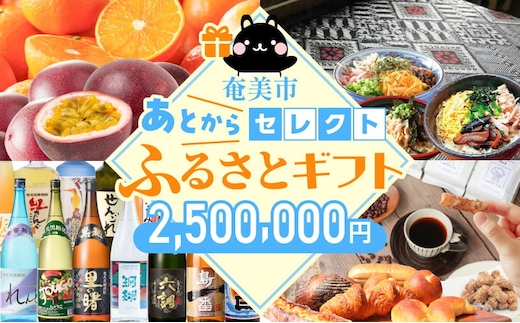 あとからセレクト【ふるさとギフト】250万円 A000-001-22