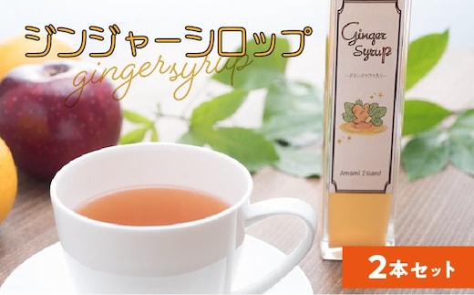 ジンジャーシロップ 2本セット A006-007