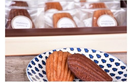 「豆と麦」の焼菓子（マドレーヌ2種） A017-009